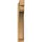 Ekena Millwork Legacy Block Rough Sawn Outlooker, Western Red Cedar, 6"W x 28"D x 36"H OUT06X28X36LEC05RWR - alternate 3